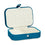 Caja-Joyero Azul Terciopelo (16,2 x 6 x 11,5 cm) (12 Unidades)