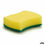 Estropajo Amarillo Verde Fibra sintética 10 x 3 x 7,5 cm (96 Unidades)