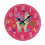 Reloj de Pared Llama 3 x 33,8 x 33,8 cm (12 Unidades)