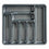 Organizador para Cubiertos Gris Plástico 39 x 5 x 42,5 cm (15 Unidades)