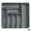 Organizador para Cubiertos Gris Plástico 39 x 5 x 42,5 cm (15 Unidades)