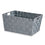 Cesta Multiusos Gris Tela 5 L 30,4 x 14 x 20 cm (18 Unidades)