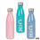 Botella H2O Vidrio Acero Inoxidable 650 ml (24 Unidades)