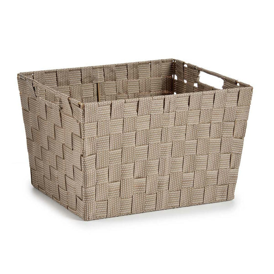 Cesto para la Ropa Beige Tela 10 L 25 x 20 x 35,5 cm (12 Unidades)