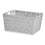 Cesta Multiusos Blanco Tela 30,4 x 14 x 20 cm (18 Unidades)