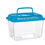 Pecera Con asa Grande Azul Plástico 7 L 20 x 20 x 30 cm (8 Unidades)