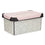 Caja de Almacenaje con Tapa Vibes Flechas Rosa Plástico 5 L 19 x 13,5 x 29,5 cm (12 Unidades)
