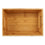 Cesta Multiusos Con asas Marrón Bambú 33 x 10 x 22 cm (12 Unidades)