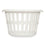 Cesto Blanco Polipropileno 27 L 40 x 25 x 40 cm (18 Unidades)