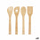 Juego de Utensilios de Cocina Bambú (12 Unidades)