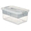 Caja Multiusos Gris Transparente Plástico 9 L 35,5 x 17 x 23,5 cm (6 Unidades)