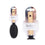 Cepillo Marrón Negro Madera Silicona Plástico (12 Unidades)
