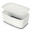 Caja de Almacenaje con Tapa Leitz MyBox WOW Blanco Negro ABS 31,8 x 12,8 x 19,1 cm