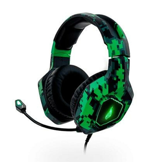 Auriculares con Micrófono Verbatim Surefire Skirmish Negro Verde