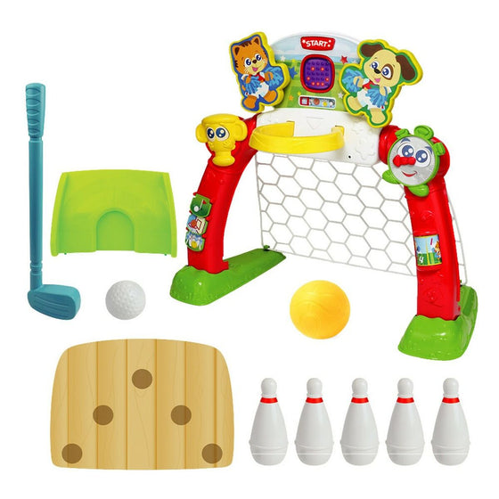 Centro de actividades Winfun Multideporte 4 en 1 4 Unidades 59 x 52,5 x 28 cm