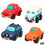 Set de Vehículos Motor Town 4 Piezas 7,5 x 4,5 x 5 cm (6 Unidades)