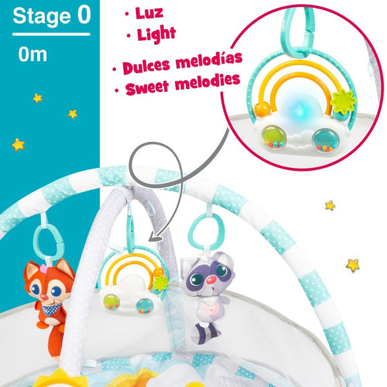 Alfombra de juego Winfun Tela Plástico (2 Unidades)