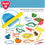 Juego de Plastilina PlayGo Dinosaurios (6 Unidades)