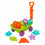 Set de Juguetes de Playa Colorbaby Carretilla Polipropileno (12 Unidades)