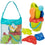Set de Juguetes de Playa Colorbaby Polipropileno (18 Unidades)