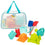 Set de Juguetes de Playa Colorbaby Polipropileno (12 Unidades)