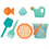 Set de Juguetes de Playa Colorbaby Polipropileno (16 Unidades)