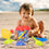 Set de Juguetes de Playa Peppa Pig Polipropileno (12 Unidades)