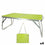 Mesa Plegable Aktive Pistacho 60 x 25 x 40 cm (4 Unidades)