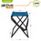 Taburete Plegable Aktive Azul 32 x 45 x 27 cm (4 Unidades)