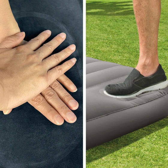 Colchón Hinchable Intex SINGLE HIGH QUEEN 152 x 25 x 203 cm (3 Unidades)