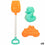 Set de Juguetes de Playa Colorbaby 3 Piezas 58 cm (12 Unidades)