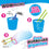 Juego de Pompas de Jabón WOWmazing 41 cm (24 Unidades)
