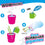 Juego de Pompas de Jabón WOWmazing 40 cm (24 Unidades)