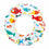 Flotador Hinchable Donut Intex Ø 51 cm (36 Unidades)