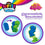 Juego de Plastilina Cra-Z-Art Dinosaurios 14 Piezas (4 Unidades)
