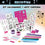 Estudio de Moda Monster High Creeperific Tatuajes Temporales