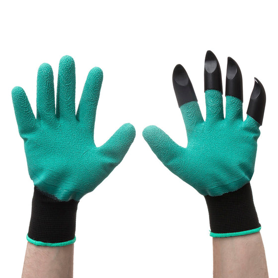 Guantes de Jardinería con Garras para Cavar InnovaGoods