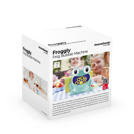 Máquina de Pompas de Jabón Automática Froggly InnovaGoods