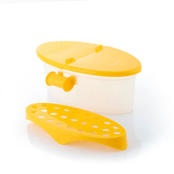 Cuecepasta para Microondas 4 en 1 con Accesorios y Recetas Pastrainest InnovaGoods