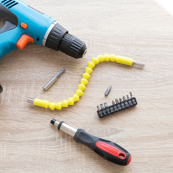 Extensor Flexible Magnético para Atornillador con Accesorios Drillex InnovaGoods