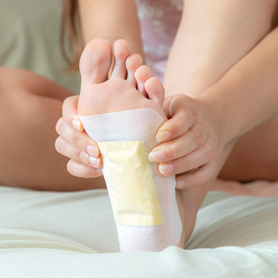 Parches Desintoxicantes para Pies Ginger InnovaGoods 10 Unidades