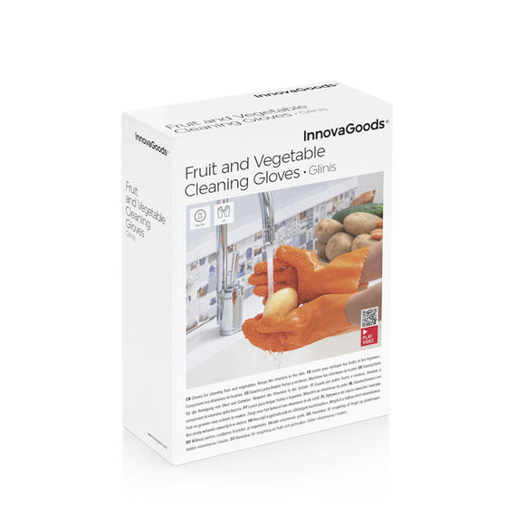 Guantes Limpiadores de Verduras y Frutas Glinis InnovaGoods