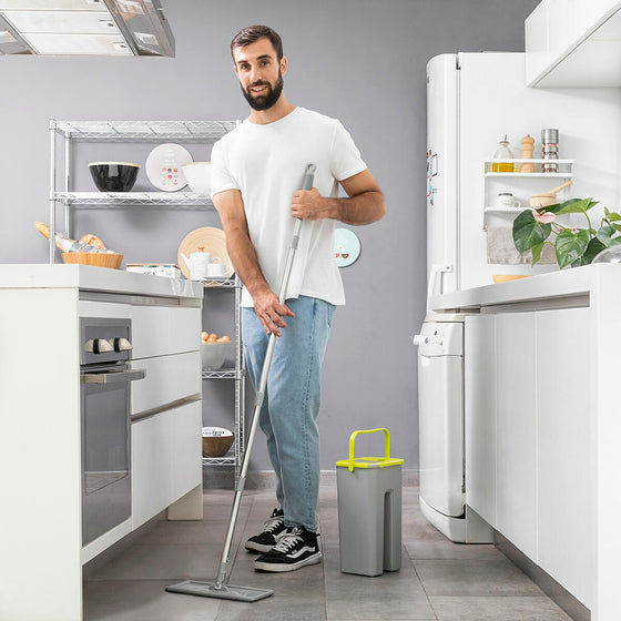 Mopa Fregona con Cubo de Doble Acción Klirimop InnovaGoods (Reacondicionado A)