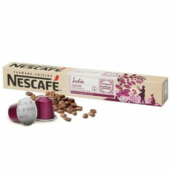 Cápsulas de Café FARMERS ORIGINS Nescafé INDIA (10 uds)