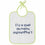 Set de Baberos Babycalin Message Print 20 x 25 cm 7 Unidades Blanco