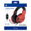 Auriculares con Micrófono Gaming Bigben PS4OFHEADSETV3R Rojo