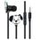 Auriculares con Micrófono ERT Group Dalmatas 001 Blanco