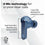 Auriculares con Micrófono JBL Live Pro 2  Azul