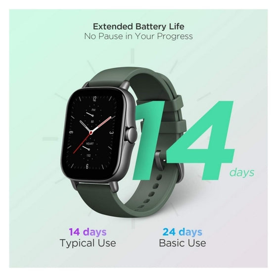 Smartwatch Amazfit GTS 2e 1,65" AMOLED 246 mAh Verde