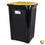 Cubo para la Basura Tontarelli 44 L Negro